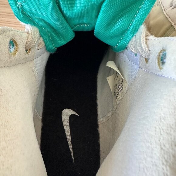 Men's Nike By You Size 6 Blazer Mid '77 Green White Retro Swoosh - Picture 9 of 13